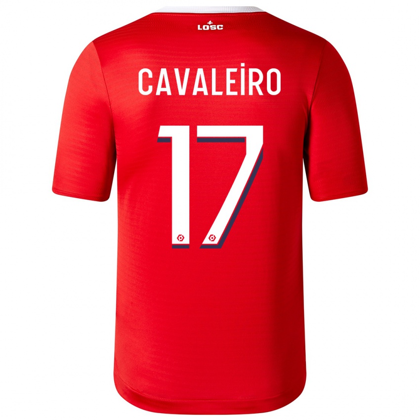 Niño Camiseta Ivan Cavaleiro #17 Rojo 1ª Equipación 2023/24 La Camisa Perú