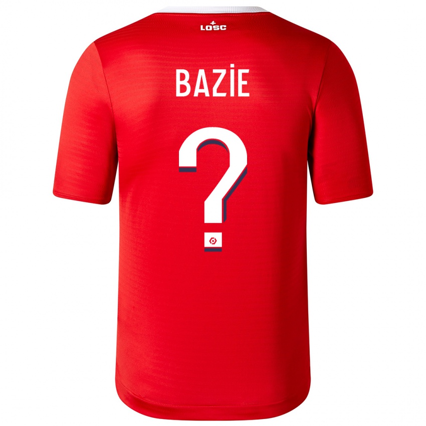 Niño Camiseta Joffrey Bazie #0 Rojo 1ª Equipación 2023/24 La Camisa Perú