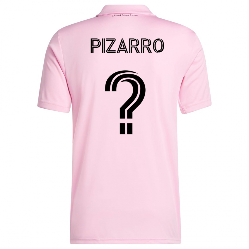 Niño Camiseta Rodolfo Pizarro #0 Rosa 1ª Equipación 2023/24 La Camisa Perú