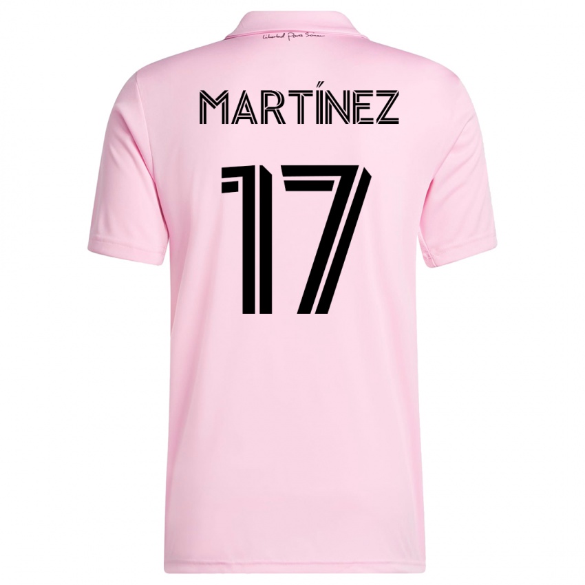 Niño Camiseta Josef Martínez #17 Rosa 1ª Equipación 2023/24 La Camisa Perú