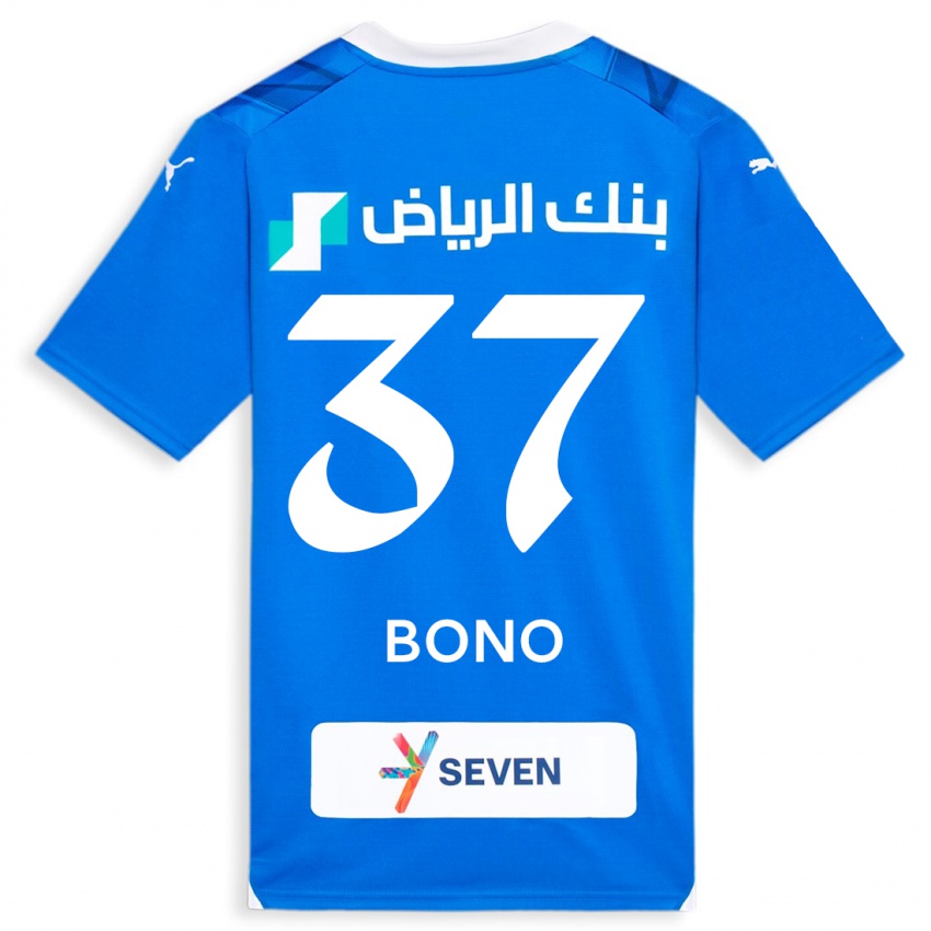 Niño Camiseta Bono #37 Azul 1ª Equipación 2023/24 La Camisa Perú