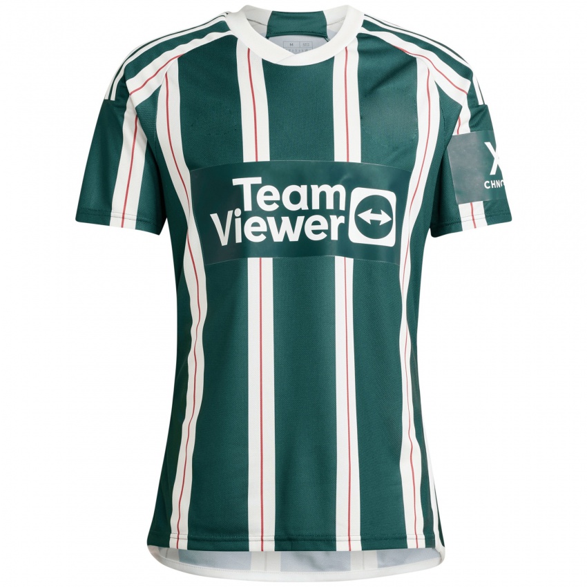 Niño Camiseta Antony #21 Verde Oscuro 2ª Equipación 2023/24 La Camisa Perú