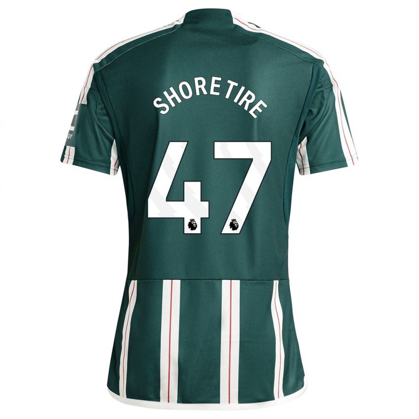 Niño Camiseta Shola Shoretire #47 Verde Oscuro 2ª Equipación 2023/24 La Camisa Perú