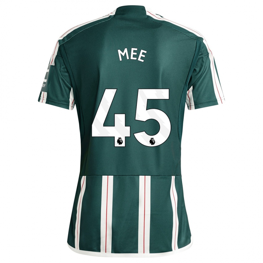 Niño Camiseta Dermot Mee #45 Verde Oscuro 2ª Equipación 2023/24 La Camisa Perú