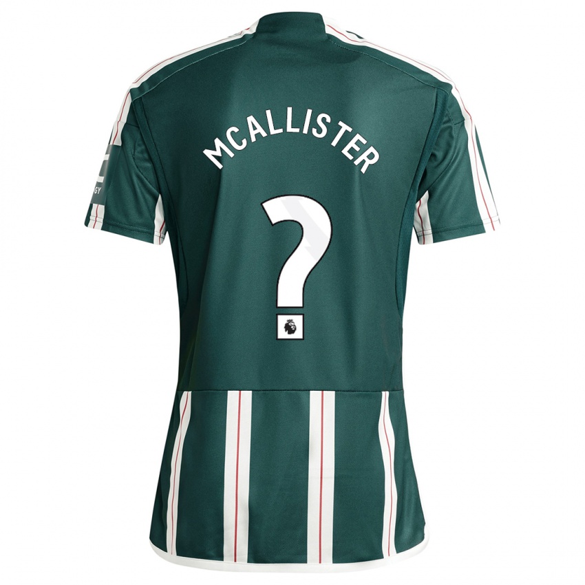 Niño Camiseta Finley Mcallister #0 Verde Oscuro 2ª Equipación 2023/24 La Camisa Perú