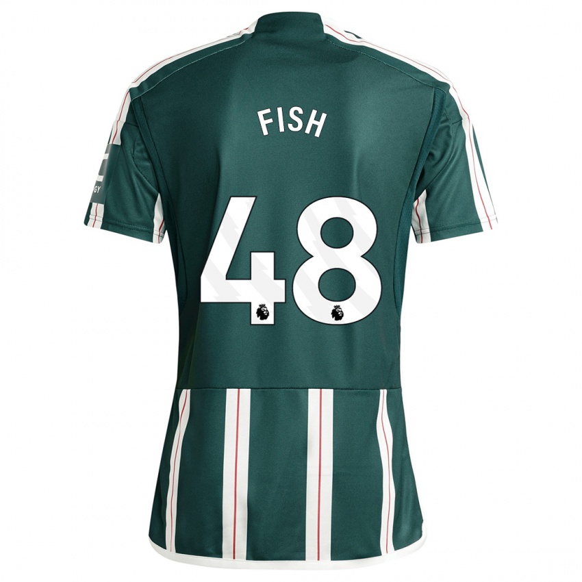 Niño Camiseta Will Fish #48 Verde Oscuro 2ª Equipación 2023/24 La Camisa Perú