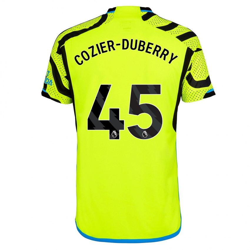 Niño Camiseta Amario Cozier-Duberry #45 Amarillo 2ª Equipación 2023/24 La Camisa Perú