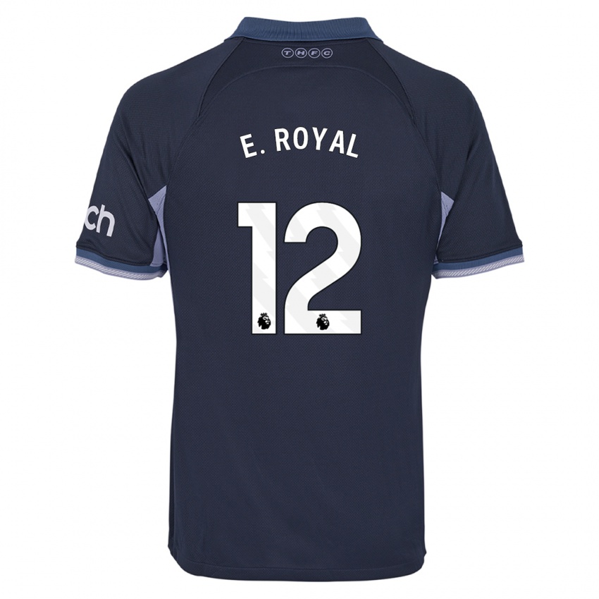 Niño Camiseta Emerson Royal #12 Azul Oscuro 2ª Equipación 2023/24 La Camisa Perú