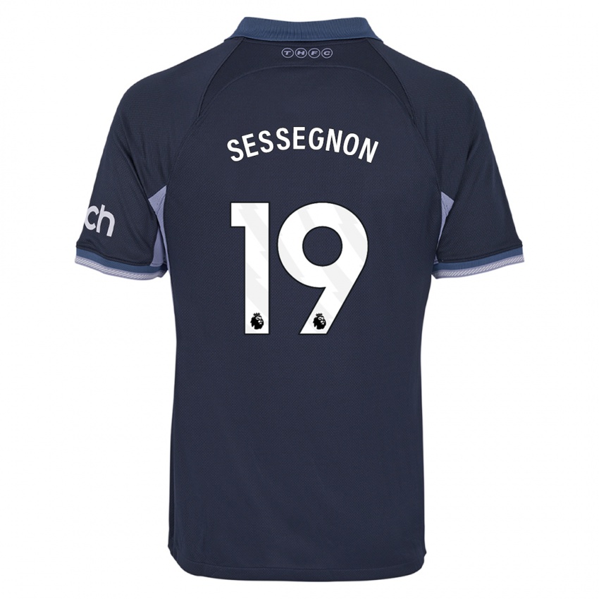 Niño Camiseta Ryan Sessegnon #19 Azul Oscuro 2ª Equipación 2023/24 La Camisa Perú