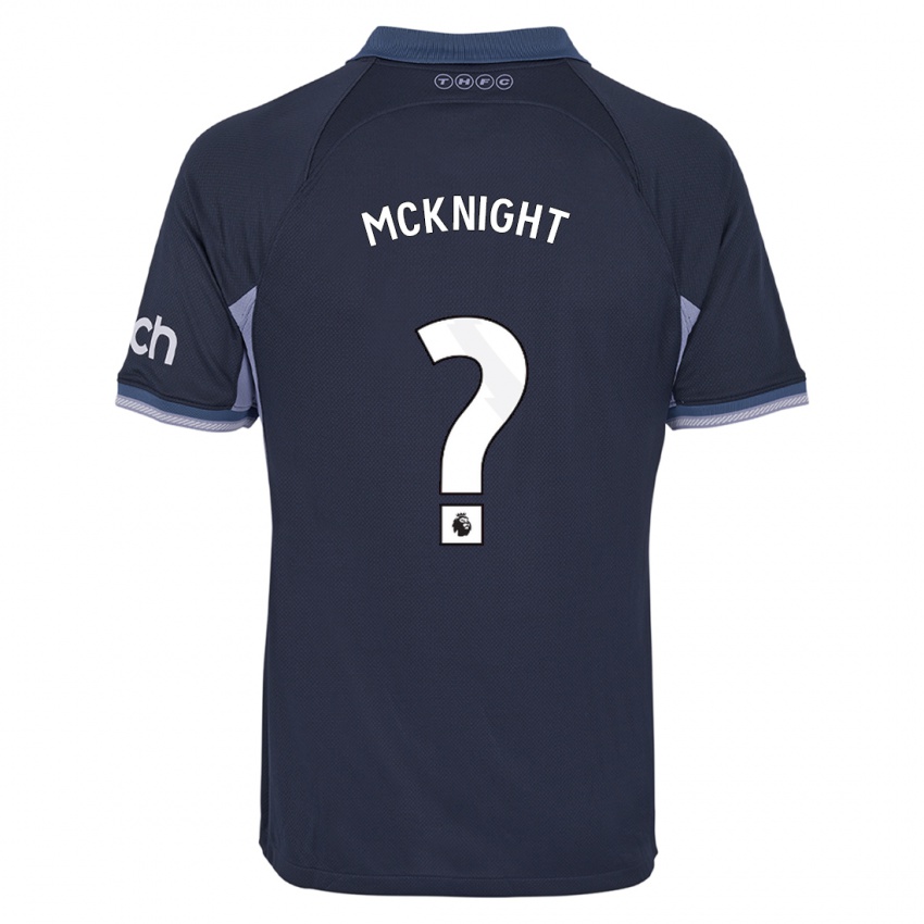 Niño Camiseta Maxwell Mcknight #0 Azul Oscuro 2ª Equipación 2023/24 La Camisa Perú