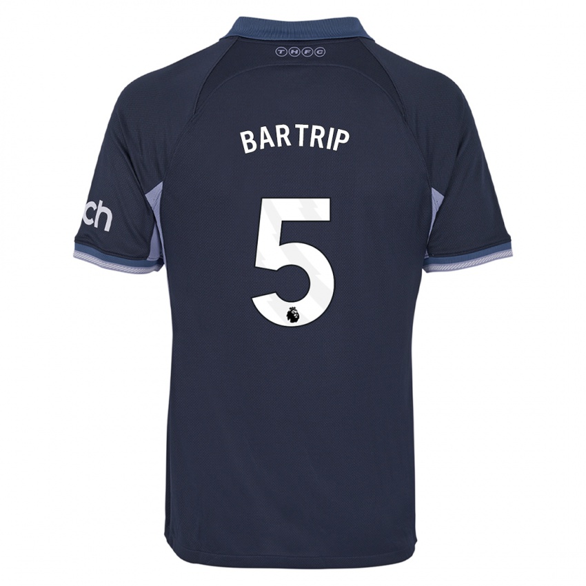 Niño Camiseta Molly Bartrip #5 Azul Oscuro 2ª Equipación 2023/24 La Camisa Perú