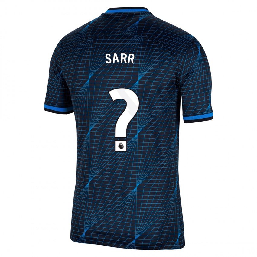 Niño Camiseta Malang Sarr #0 Azul Oscuro 2ª Equipación 2023/24 La Camisa Perú