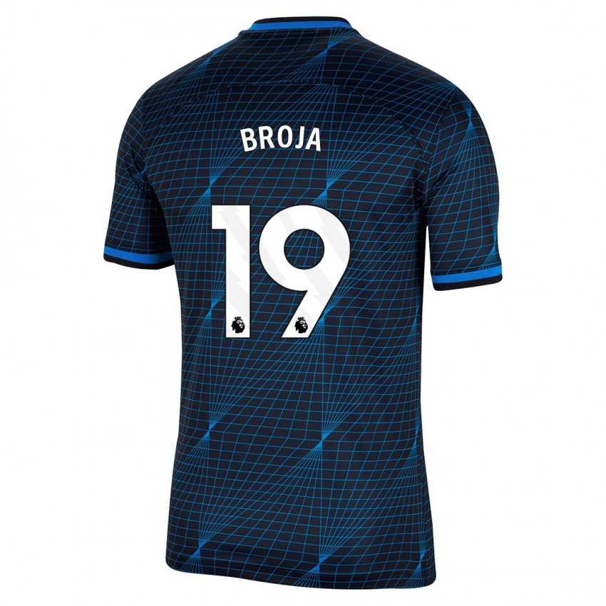 Niño Camiseta Armando Broja #19 Azul Oscuro 2ª Equipación 2023/24 La Camisa Perú