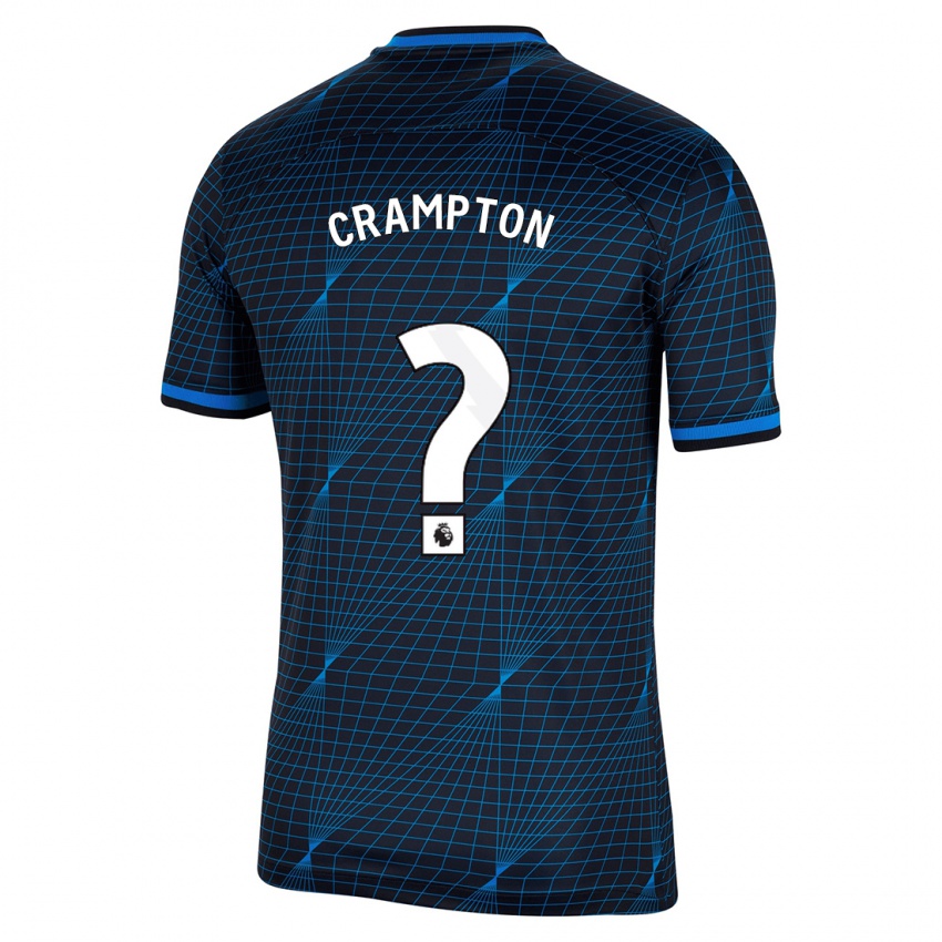 Niño Camiseta Kai Crampton #0 Azul Oscuro 2ª Equipación 2023/24 La Camisa Perú