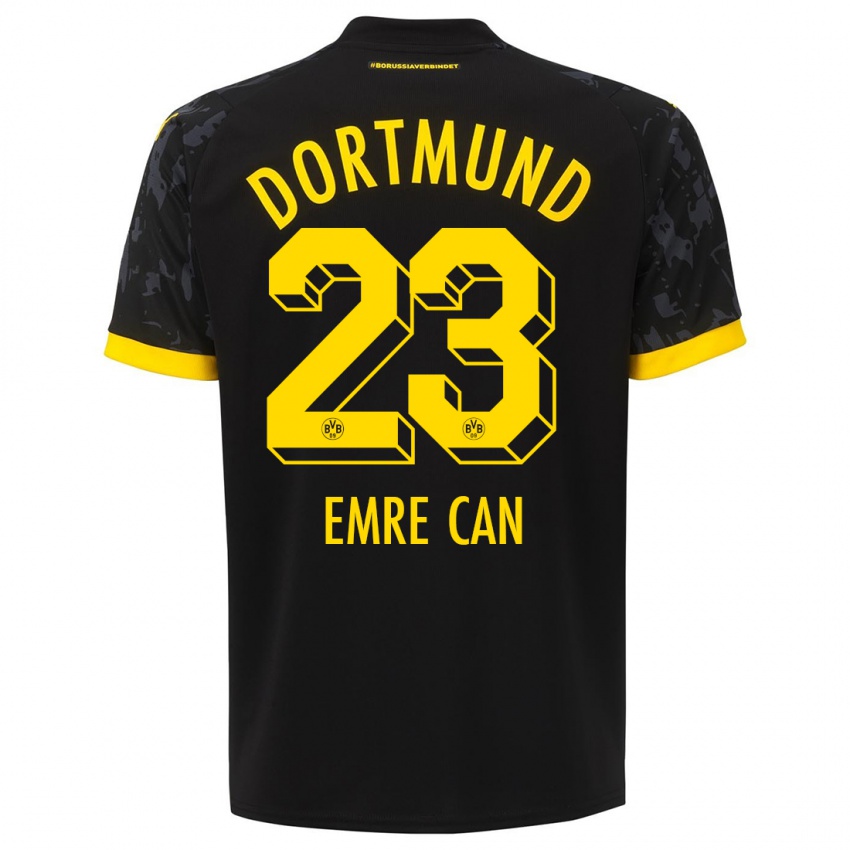 Niño Camiseta Emre Can #23 Negro 2ª Equipación 2023/24 La Camisa Perú