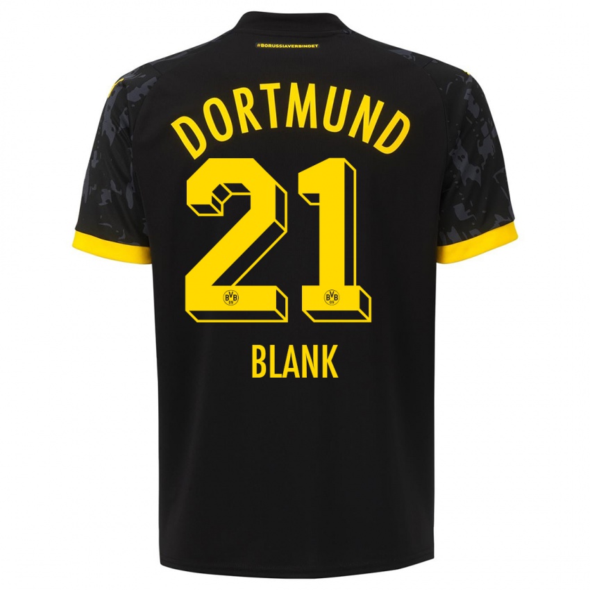 Niño Camiseta Hendry Blank #21 Negro 2ª Equipación 2023/24 La Camisa Perú