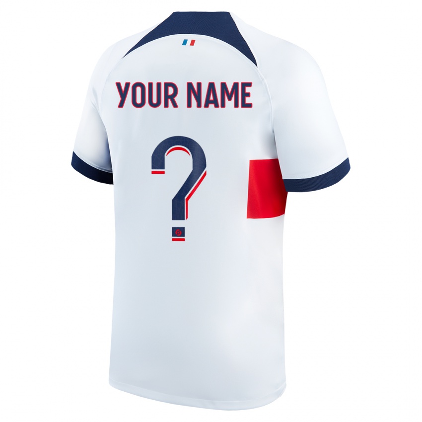 Niño Camiseta Su Nombre #0 Blanco 2ª Equipación 2023/24 La Camisa Perú