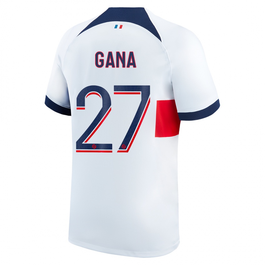 Niño Camiseta Idrissa Gana Gueye #27 Blanco 2ª Equipación 2023/24 La Camisa Perú