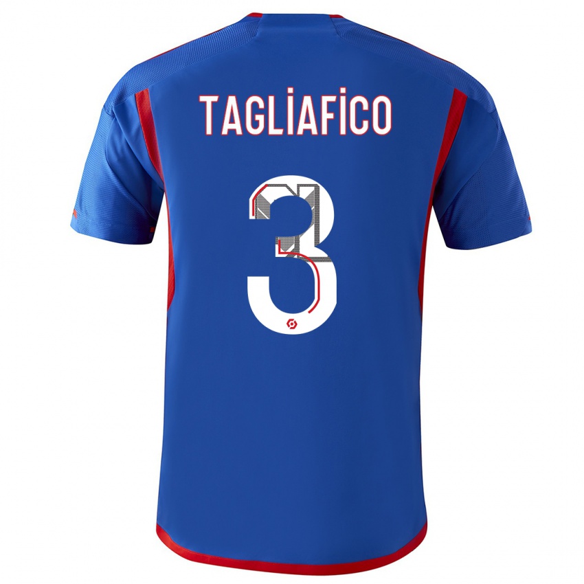 Niño Camiseta Nicolas Tagliafico #3 Azul Rojo 2ª Equipación 2023/24 La Camisa Perú