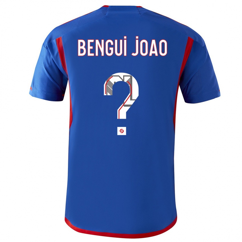 Niño Camiseta Justin Bengui Joao #0 Azul Rojo 2ª Equipación 2023/24 La Camisa Perú