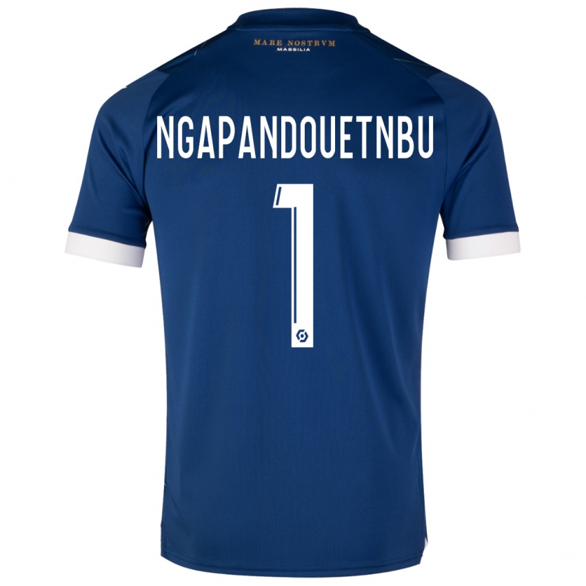 Niño Camiseta Simon Ngapandouetnbu #1 Azul Oscuro 2ª Equipación 2023/24 La Camisa Perú