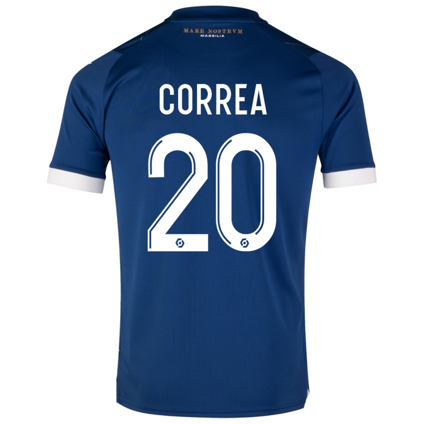 Niño Camiseta Joaquin Correa #20 Azul Oscuro 2ª Equipación 2023/24 La Camisa Perú