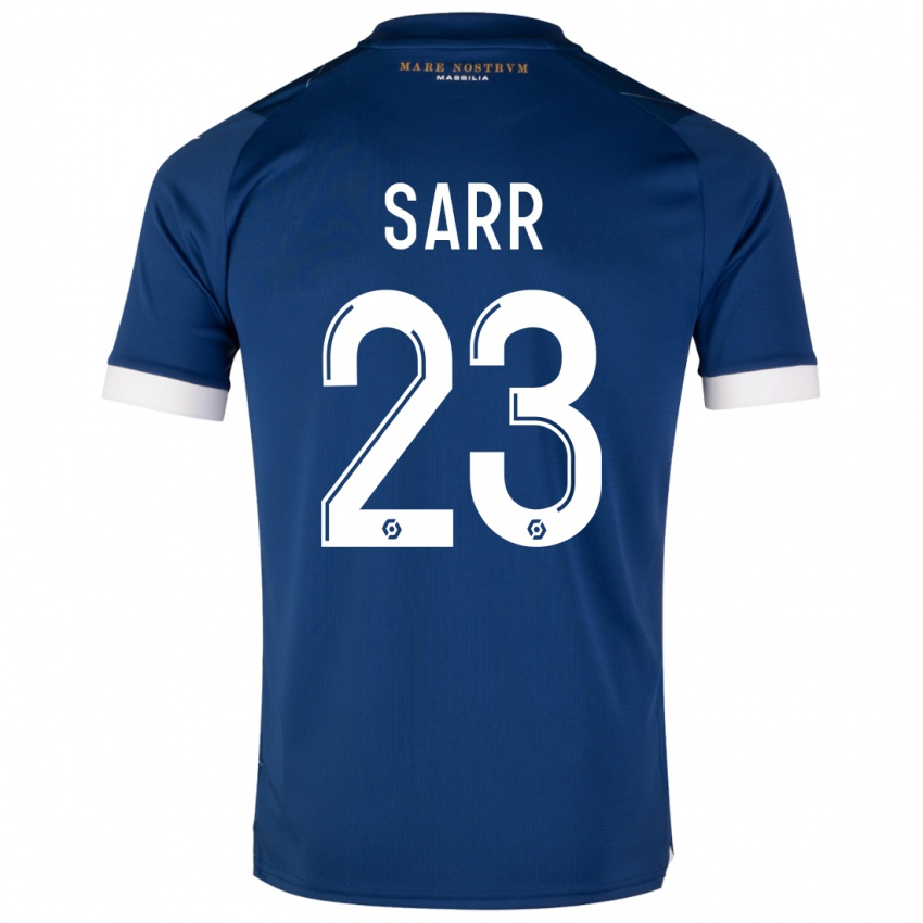 Niño Camiseta Ismaïla Sarr #23 Azul Oscuro 2ª Equipación 2023/24 La Camisa Perú