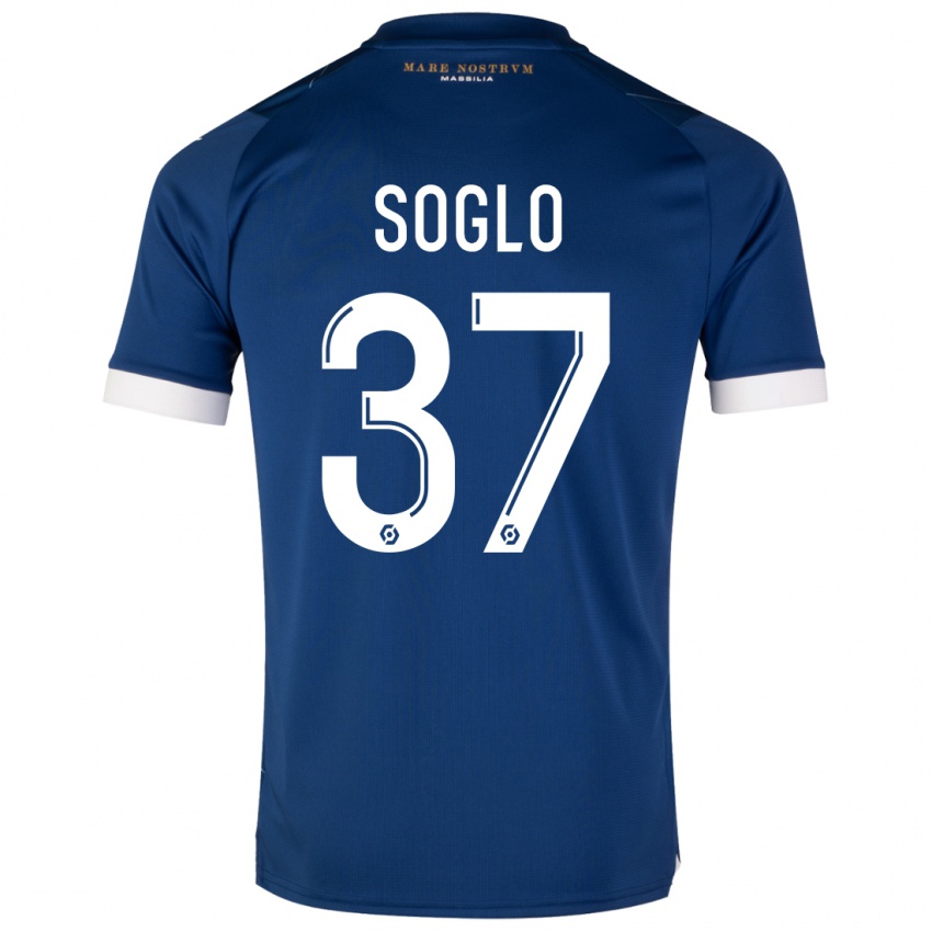 Niño Camiseta Emran Soglo #37 Azul Oscuro 2ª Equipación 2023/24 La Camisa Perú