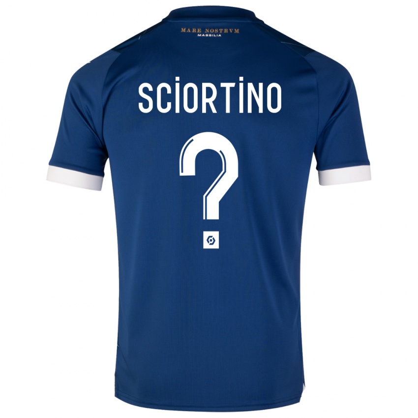 Niño Camiseta Paolo Sciortino #0 Azul Oscuro 2ª Equipación 2023/24 La Camisa Perú