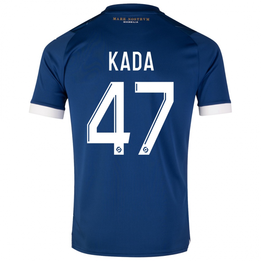 Niño Camiseta Joakim Kada #47 Azul Oscuro 2ª Equipación 2023/24 La Camisa Perú