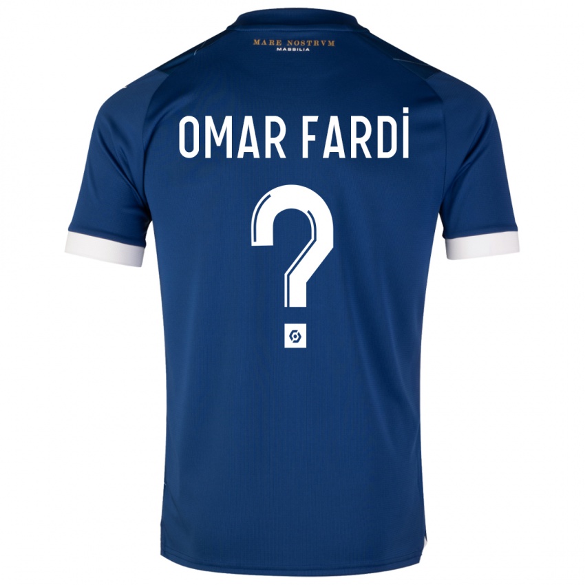 Niño Camiseta El Omar Fardi #0 Azul Oscuro 2ª Equipación 2023/24 La Camisa Perú