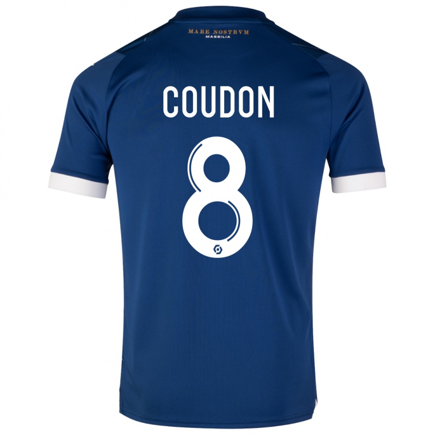 Niño Camiseta Marine Coudon #8 Azul Oscuro 2ª Equipación 2023/24 La Camisa Perú