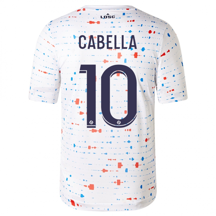 Niño Camiseta Rémy Cabella #10 Blanco 2ª Equipación 2023/24 La Camisa Perú