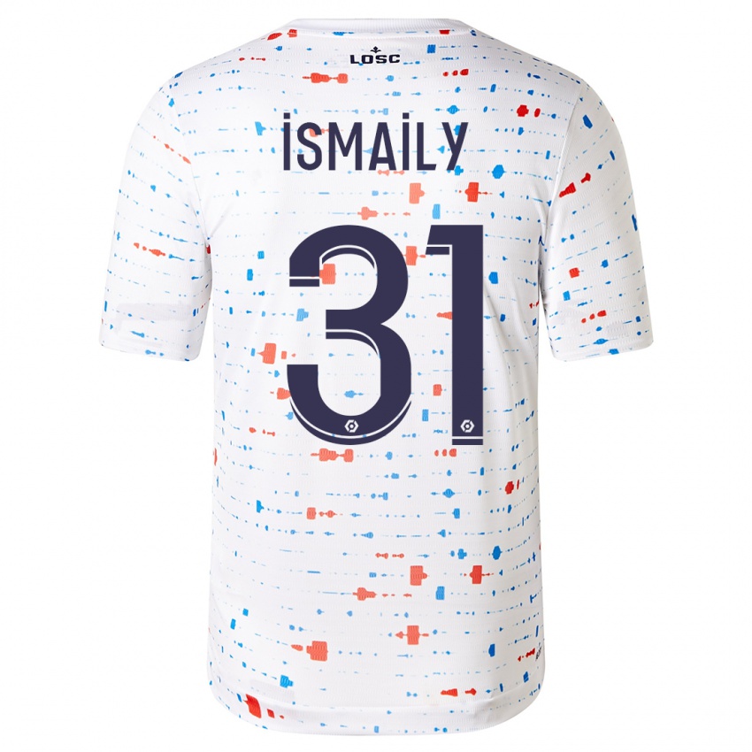 Niño Camiseta Ismaily #31 Blanco 2ª Equipación 2023/24 La Camisa Perú