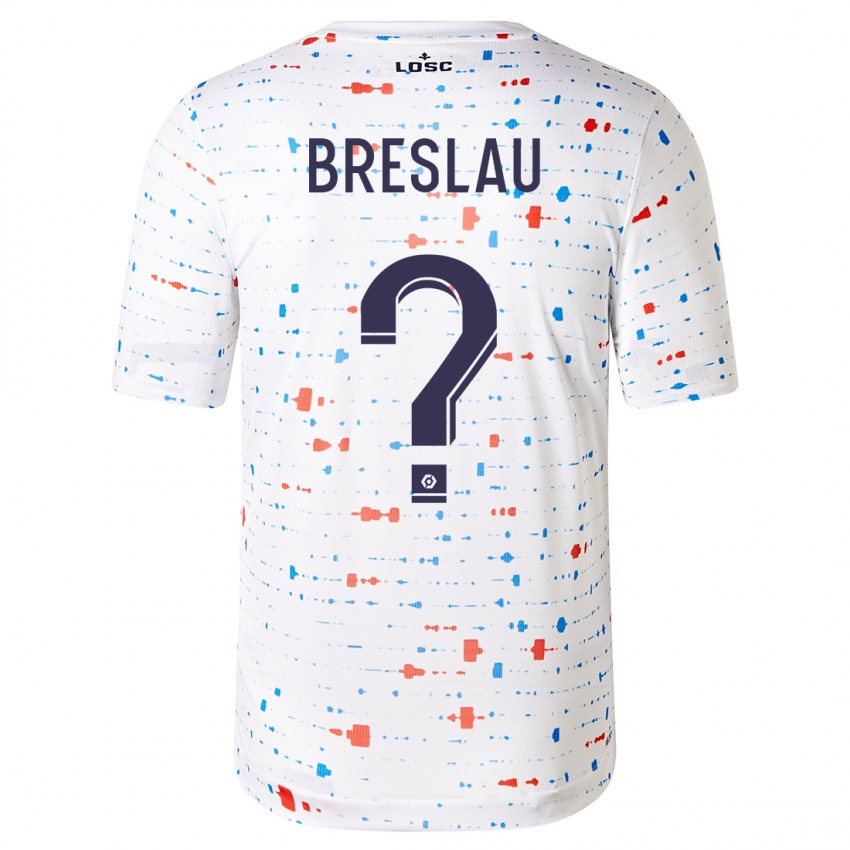 Niño Camiseta Jessy Breslau #0 Blanco 2ª Equipación 2023/24 La Camisa Perú