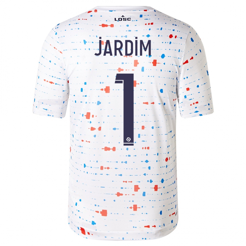 Niño Camiseta Leo Jardim #1 Blanco 2ª Equipación 2023/24 La Camisa Perú