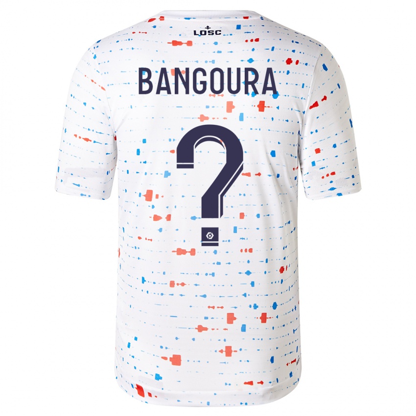 Niño Camiseta Abdoulaye Zakha Bangoura #0 Blanco 2ª Equipación 2023/24 La Camisa Perú