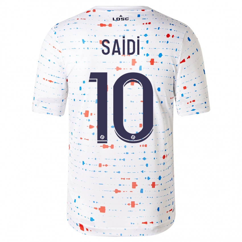 Niño Camiseta Rachel Saidi #10 Blanco 2ª Equipación 2023/24 La Camisa Perú