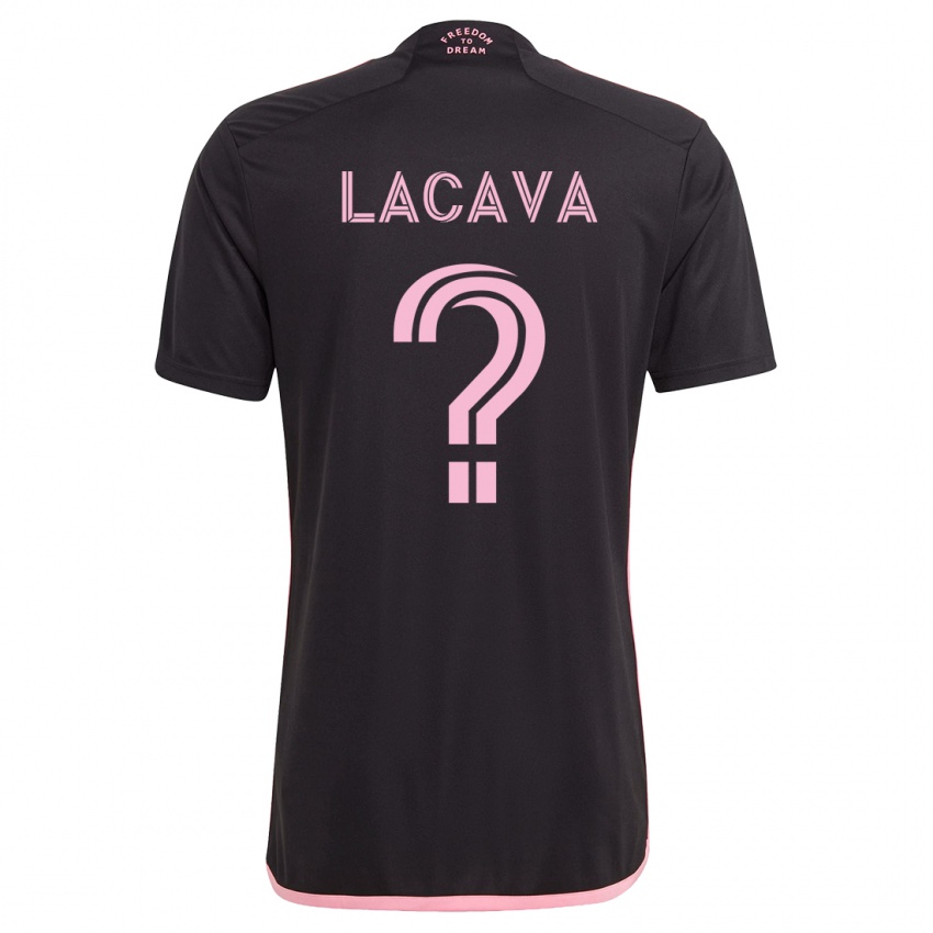 Niño Camiseta Jake Lacava #0 Negro 2ª Equipación 2023/24 La Camisa Perú