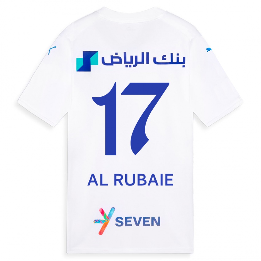 Niño Camiseta Mohammed Al-Rubaie #17 Blanco 2ª Equipación 2023/24 La Camisa Perú