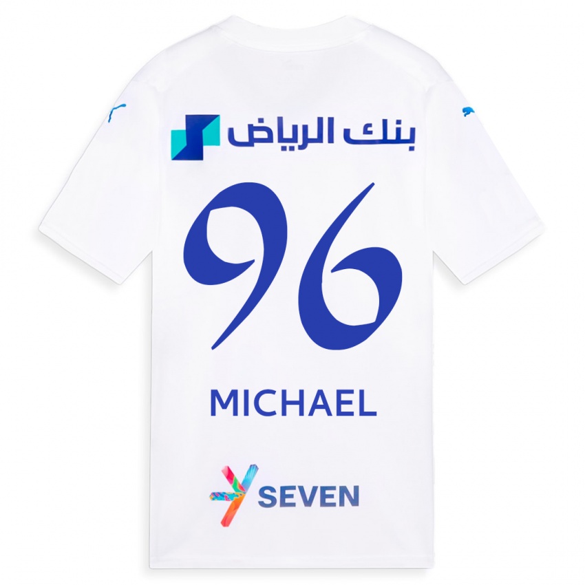 Niño Camiseta Michael #96 Blanco 2ª Equipación 2023/24 La Camisa Perú