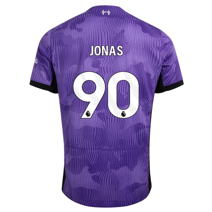 Niño Camiseta Lee Jonas #90 Púrpura Equipación Tercera 2023/24 La Camisa Perú