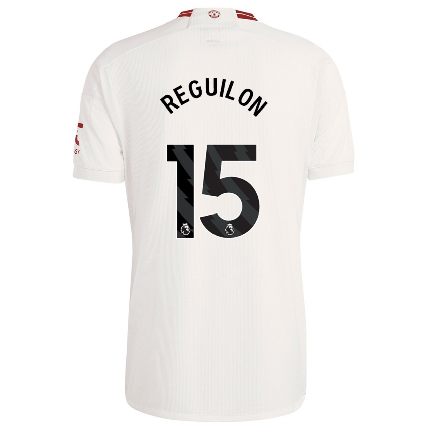 Niño Camiseta Sergio Reguilon #15 Blanco Equipación Tercera 2023/24 La Camisa Perú