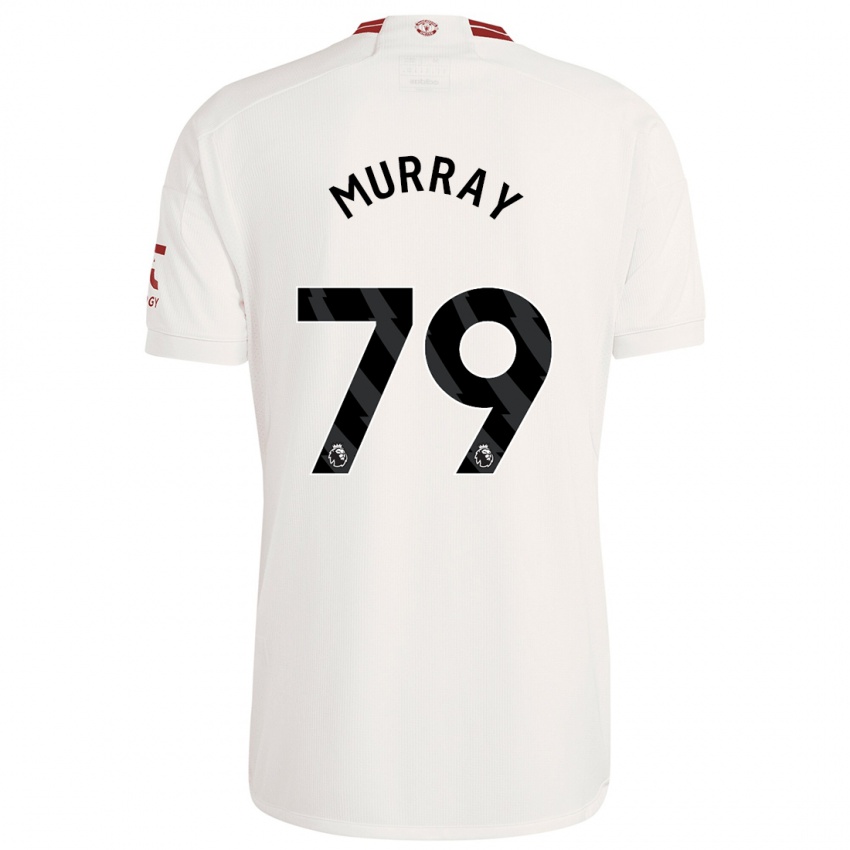 Niño Camiseta Sam Murray #79 Blanco Equipación Tercera 2023/24 La Camisa Perú