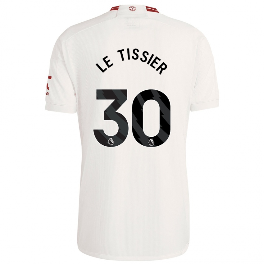 Niño Camiseta Maya Le Tissier #30 Blanco Equipación Tercera 2023/24 La Camisa Perú