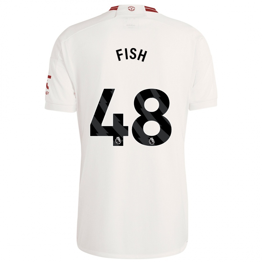 Niño Camiseta Will Fish #48 Blanco Equipación Tercera 2023/24 La Camisa Perú