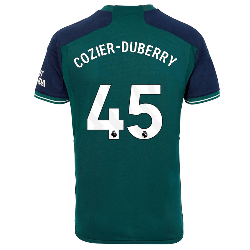 Niño Camiseta Amario Cozier-Duberry #45 Verde Equipación Tercera 2023/24 La Camisa Perú