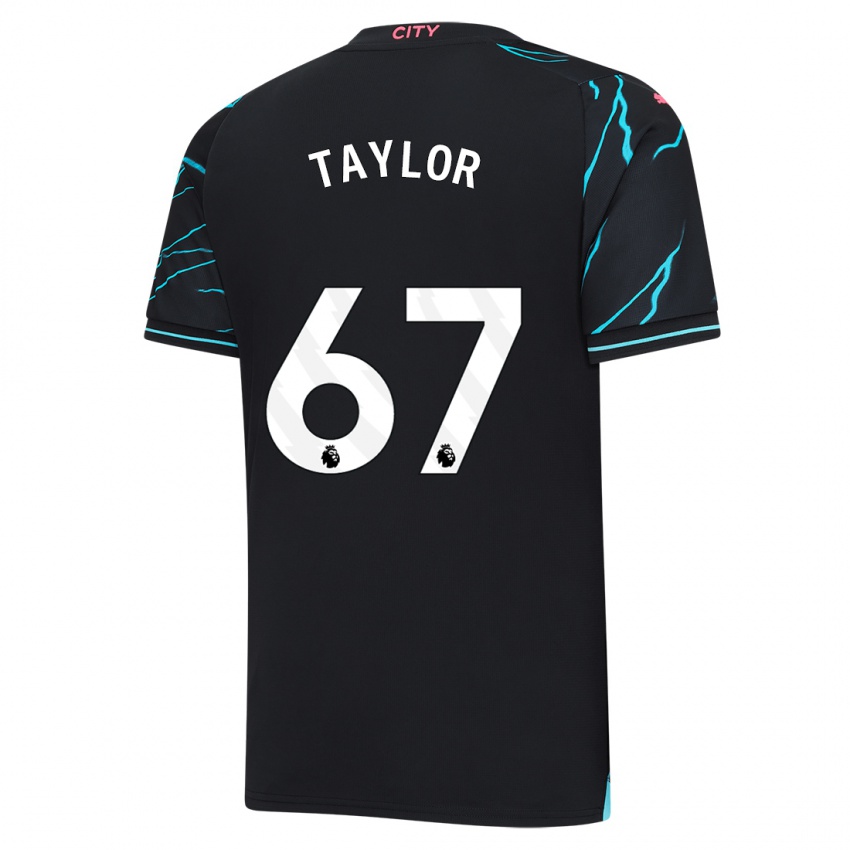 Niño Camiseta Kane Taylor #67 Azul Oscuro Equipación Tercera 2023/24 La Camisa Perú