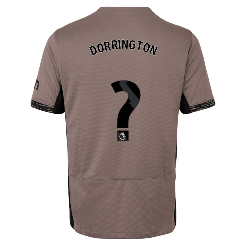 Niño Camiseta Alfie Dorrington #0 Beige Obscuro Equipación Tercera 2023/24 La Camisa Perú