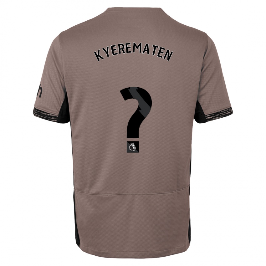 Niño Camiseta Rio Kyerematen #0 Beige Obscuro Equipación Tercera 2023/24 La Camisa Perú